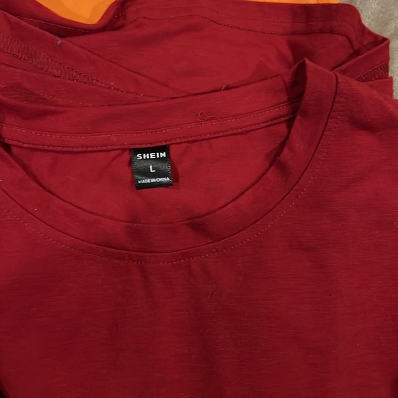 Bundle of three men’s large T-shirts 2  polo Ralph Lauren 1 SHEIN - Picture 4 of 5